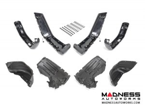 Jeep Wrangler JL Performance High Top Fender Flares Set - Paintable - 4 Door